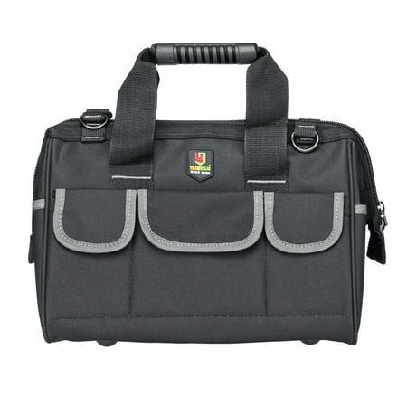 Portable 12'' 14'' 17'' 19'' Storage Pouch Black 1680D Oxford Tool Bag Organizer